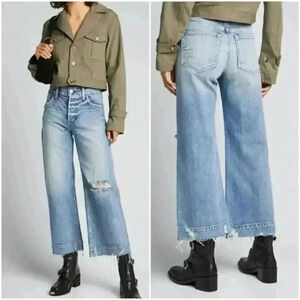 TRAVE‎ Audrey Cropped Wide-Leg Jeans Size 31